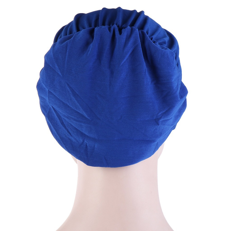 Women's Hats Muslim base cap, Baotou nightcap, turban cap, crystal hemp multi-color chemotherapy cap_voghion.com