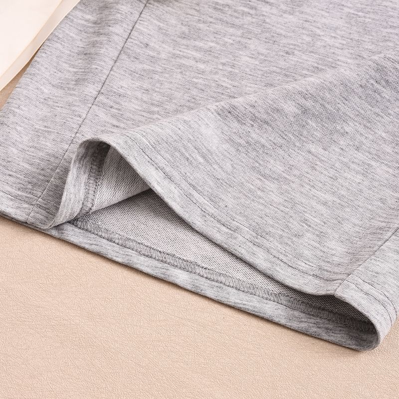 Streetwear-Jogginghose für Damen – Herbst-Jogginghose mit hoher Taille und lockerer Passform, Taschen im Farbblockdesign, dehnbarem elastischem Bund und 3D-Grafikdetail_voghion.com