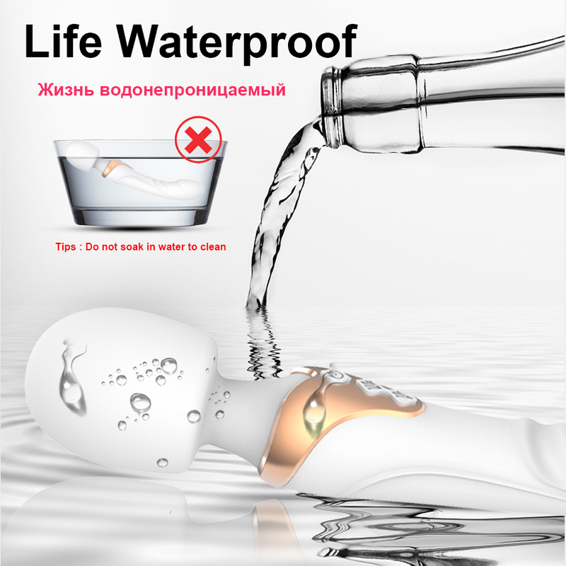 Leistungsstarker Vibrator Dildos Zauberstab Frauen Klitoris Stimulator G Spot Massager 10 Modi Masturbator Erwachsene Sex Spielzeug Für_voghion.com