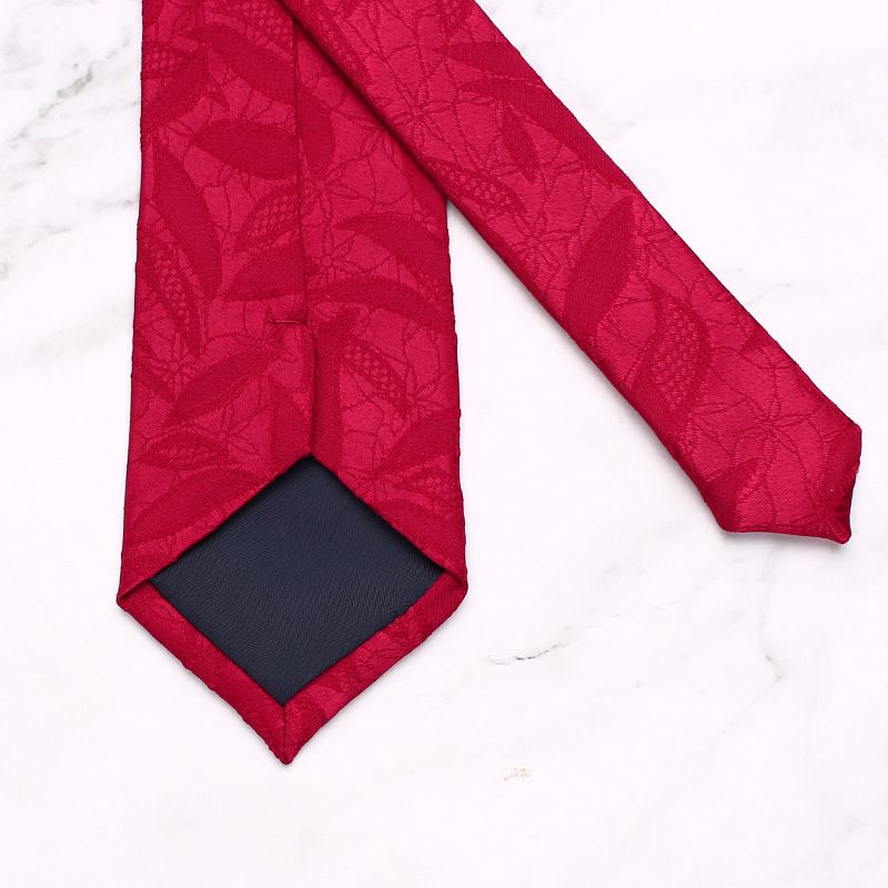 Cravatta a foglia stretta da 7 cm, modello piccolo, per uomo e donna, versione coreana, disponibile in magazzino._voghion.com