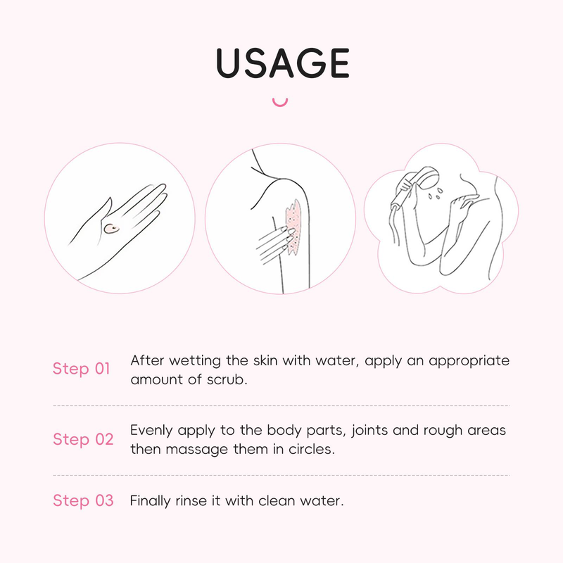 LAIKOU Sakura sejas skrubis - maigs pīlings un mitrināšana, 25g_voghion.com