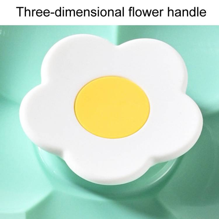 Coperchio antipolvere per alimenti in silicone con motivo a fiori carini_voghion.com