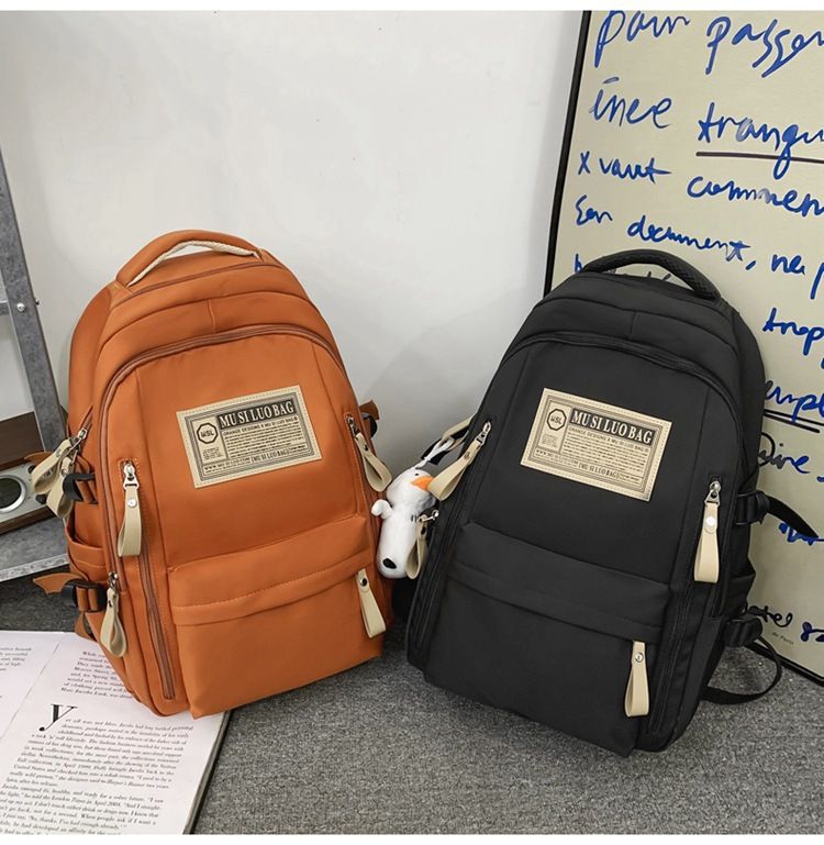 Zaino scolastico da uomo, grande capacità, per studenti, computer, zaino da scolaro, zaino per alleviare il peso delle ragazze_voghion.com