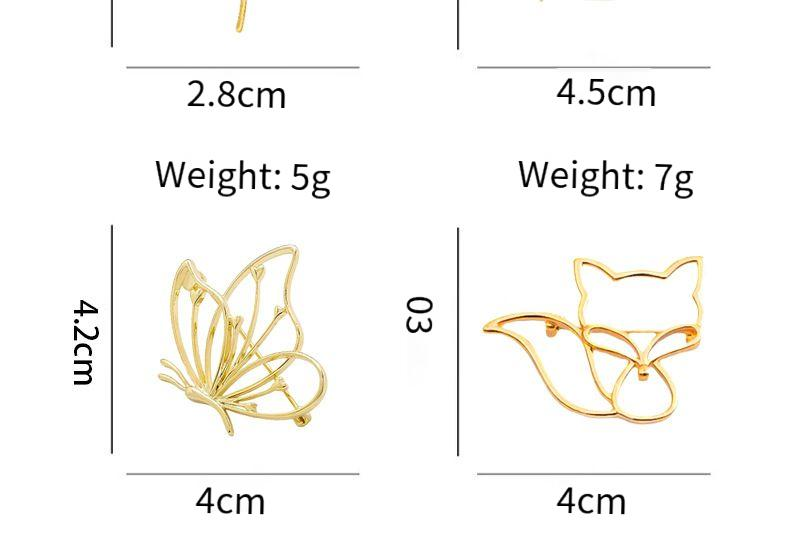 Beliebte Hohlmetall-Rosenbrosche, hochwertige Weiblichkeitsbrosche für Strickjackenjacken, zarte Anstecknadeln_voghion.com