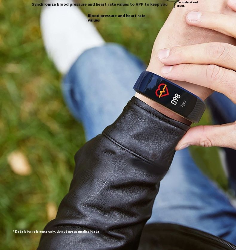 C6S Bluetooth egzersiz ölçer adım, oksijen, kalp hızı, kan basıncı mesajı hareketsizlik hatırlatıcısı, sağlık akıllı_voghion.com