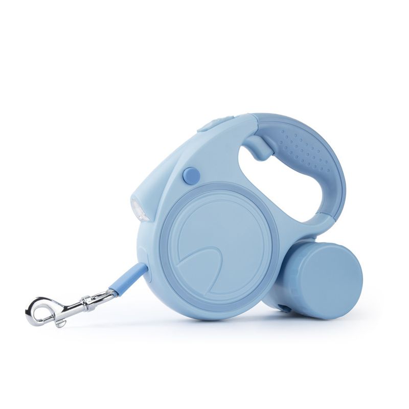 Quick Release Automatic Retractable Dual Color Leash Dog Walking Pet Supplies Beautiful Fashion Multi-color_voghion.com