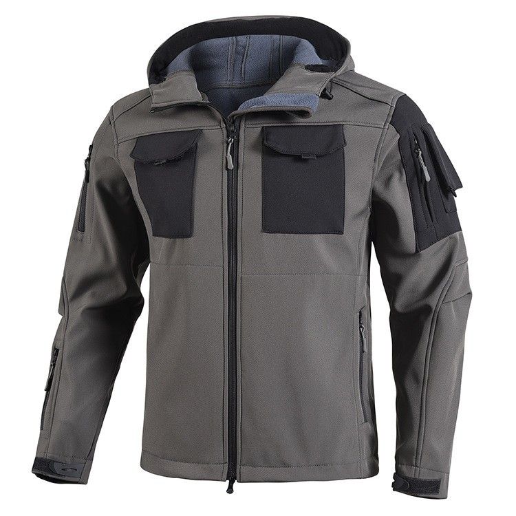 Men's Clothing Hit Beetle Soft Shell Jacket Waterproof Jacket Warm Windproof Jacket_voghion.com