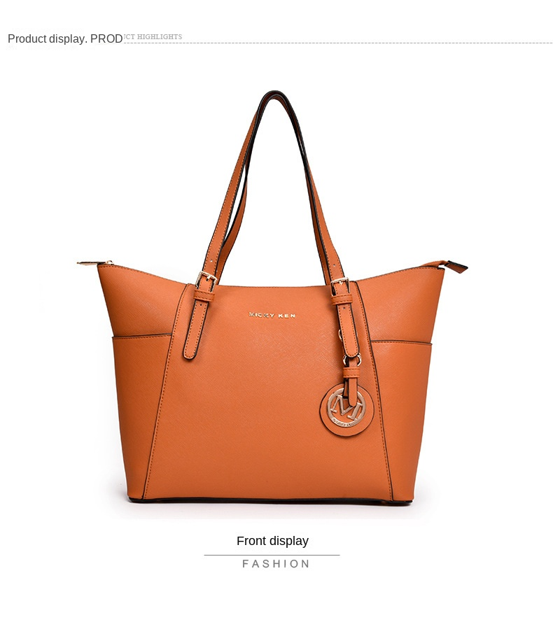 Original design Korean version of the new women's portable shopping bag simple single shoulder fashion retro crossbody bag_voghion.com