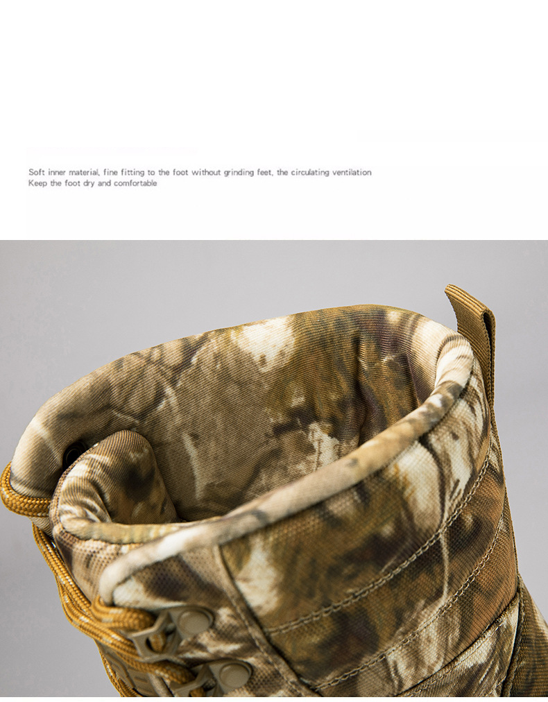 Scarpe da uomo nuovi stivali tattici marroni stivali militari stivali da forze speciali da uomo stivali da combattimento alti invernali da uomo di grandi dimensioni_voghion.com