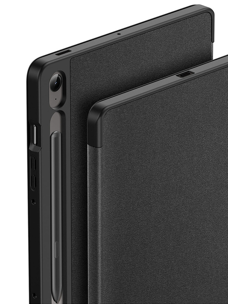 DD For Samsung TabS9 Protective Cover With Pen Slot Anti Drop S10ultra Tablet Protective Cover Cloth Case_voghion.com