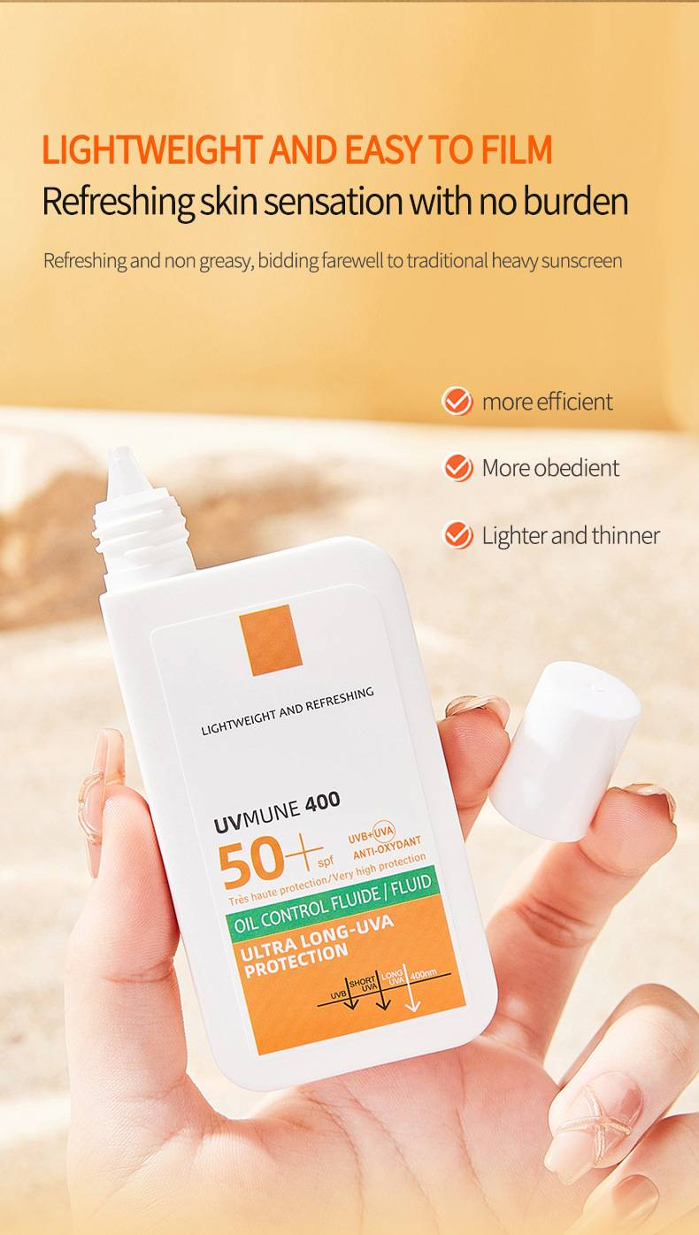 Protector solar FORMBO SPF50 - Hidratante, hidratante y aislante - Protección UVA de amplio espectro para todo tipo de piel_voghion.com