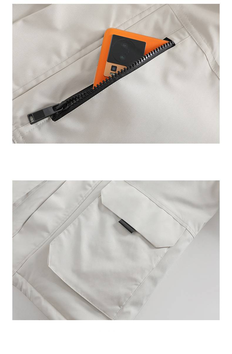 Men's Clothing Thickened Hooded Down Jacket, 550 Fill Power White Duck Down, Winter Warm Coat For Youth & Big Sizes, Casual & Comfortable_voghion.com