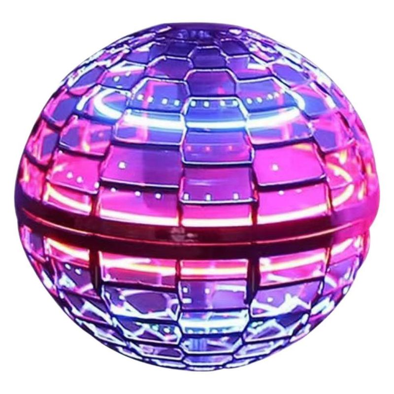 „Magischer UFO-Schwebeball mit intelligenter Gestensteuerung und LED-Leuchten – Interaktives Drehspielzeug für Kinder und Jugendliche (Blau/Rot/Lila)“_voghion.com