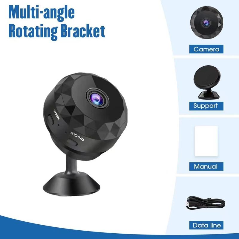 W10 No Installation Required Dual Magnetic Suction Large Battery Smart Camera_voghion.com