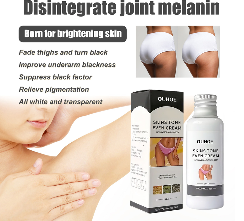 OUHOE Cream Repairs Underarm Elbow Joint Blackness, Brightens Skin Tone, Moisturizes Whitening and_voghion.com