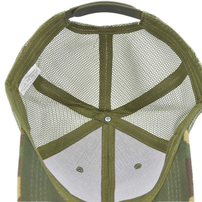 Unisex Camouflage Baseball Cap, Camouflage Mesh Cap, Summer Breathable Duckbill Cap, Mesh Duckbill Cap, Student Baseball Cap, Sun Visor Cap_voghion.com