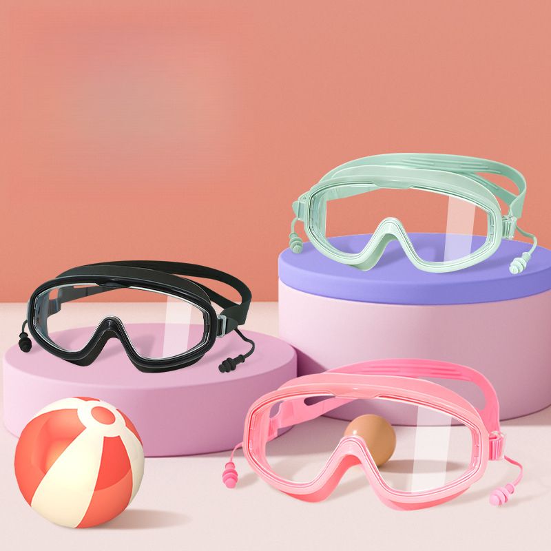 Adult Goggles Anti-Fog HD Professional Large Frame Prescription Diving Swimming Glasses Equipment_voghion.com