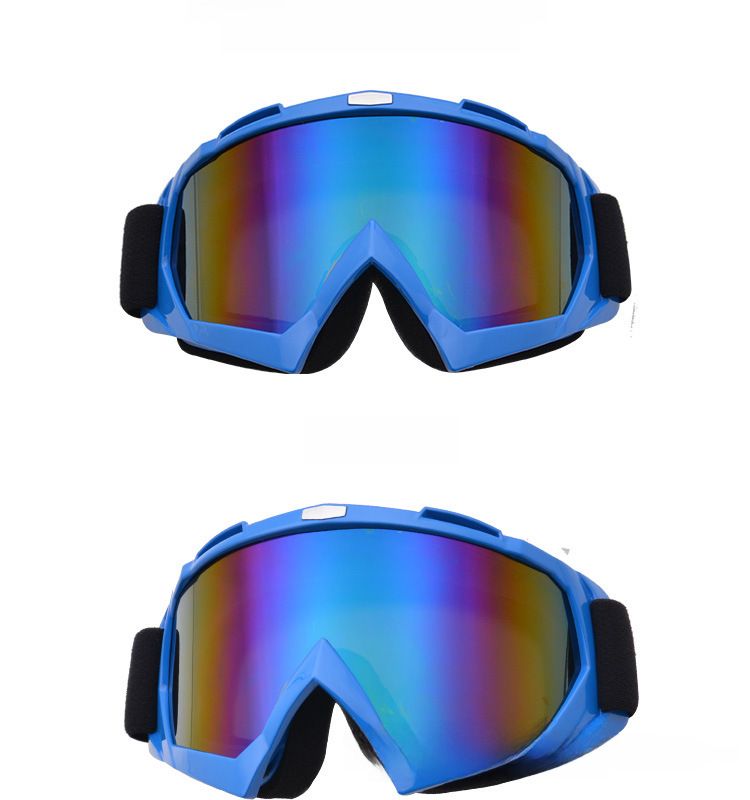 Cycling Eyewear Motorcycle Goggles Outdoor Motorcycle Goggles Cross-country Goggles Helmet Glasses Single-layer Ski Goggles Riding Glasses_voghion.com