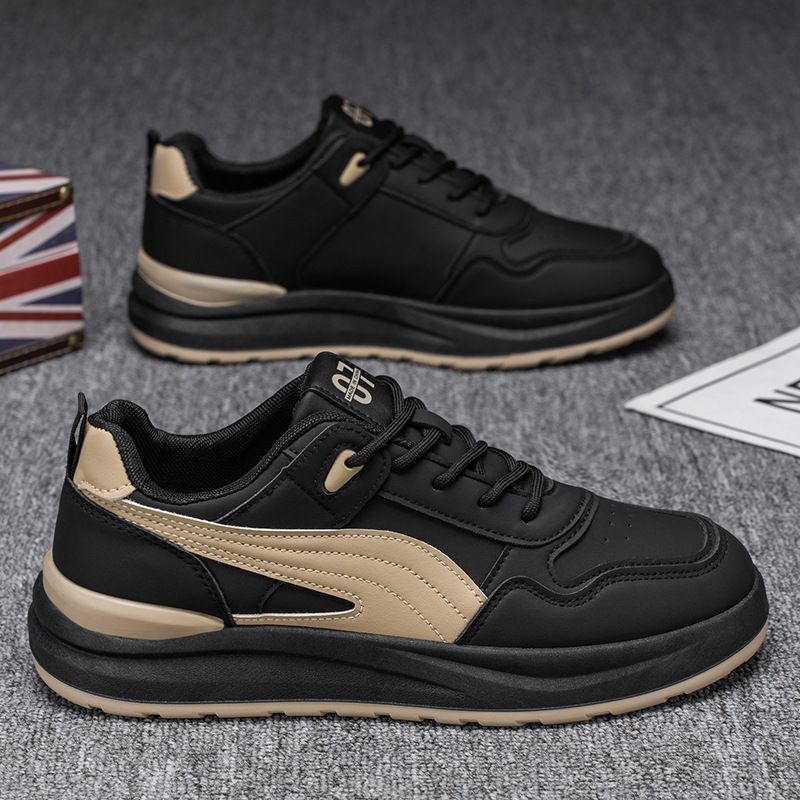 Spring New Fashion Versatile Comfortable White Sneakers Men's Trendy Lightweight Sports Board Shoes Men_voghion.com