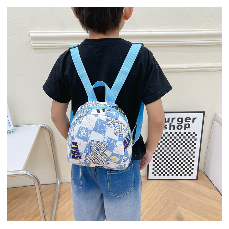 Kindergarten backpack, children's baby backpack, boys and girls aged 1-2-3-5, cartoon cute backpack for children_voghion.com