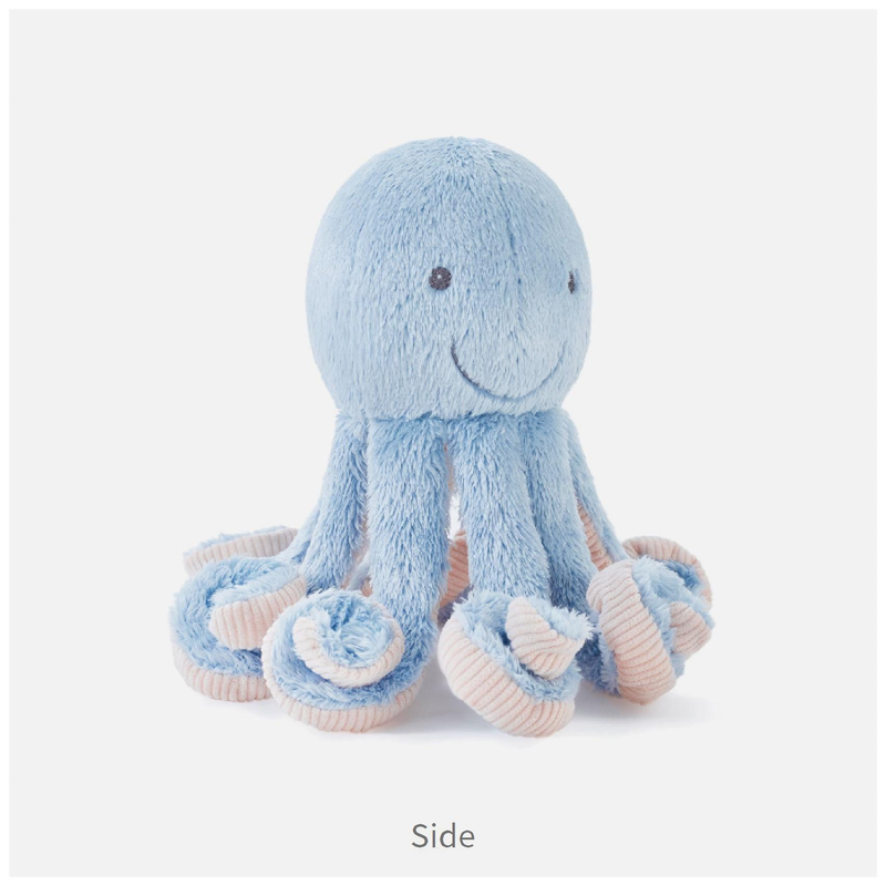Stuffed Animals Blue Octopus Plush Toy Sleeping Comfort Doll Cute Octopus Doll Underwater Creature Squid Toy_voghion.com