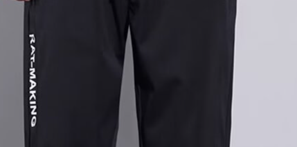 Men's Lightweight Summer Jogger Pants With Elastic Cuffs, Breathable Quick-Dry Fabric, Loose Fit, Stylish Casual & Sporty Trousers_voghion.com