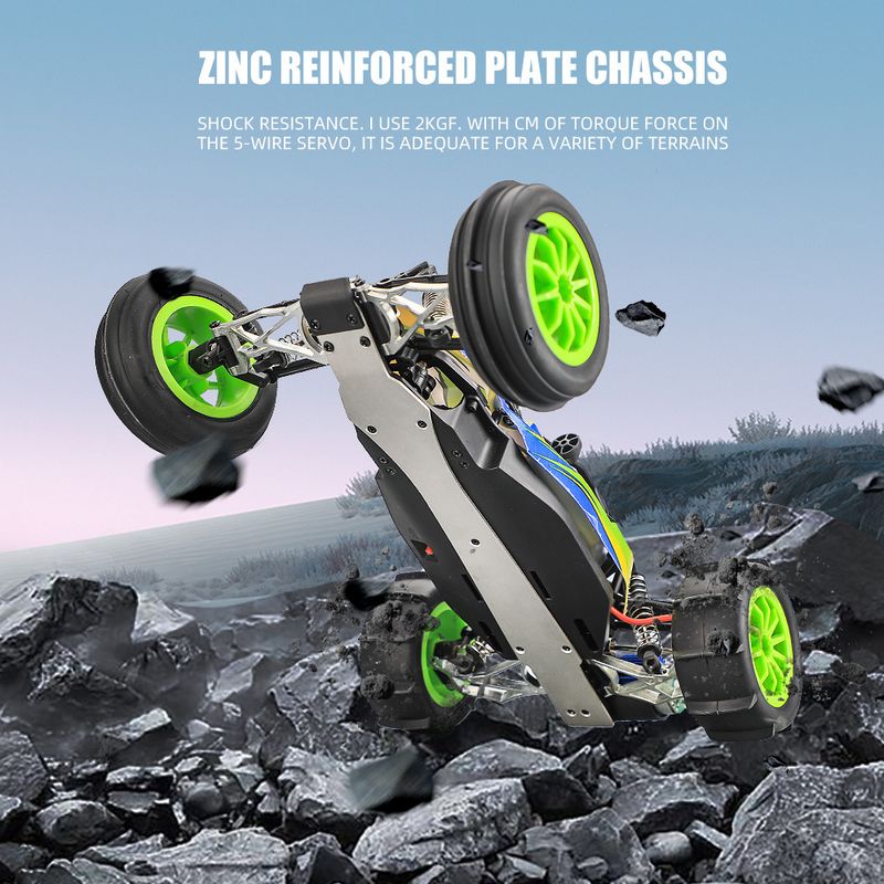 Véhicule tout-terrain télécommandé à grande vitesse RC à quatre roues motrices Big Foot Racing jouet électrique modèle de voiture adulte garçon_voghion.com