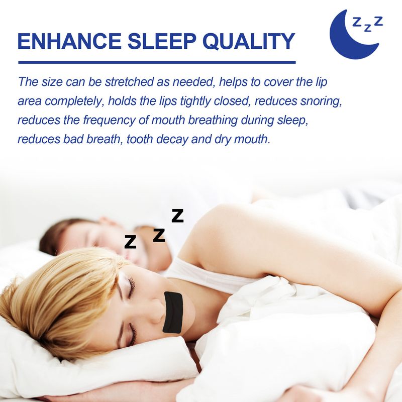 Relieve Mouth West&Month Breathing, Prevent Snoring, Care For Sleep, Close Your Mouth, Stop Snoring Sleep Patc ,_voghion.com
