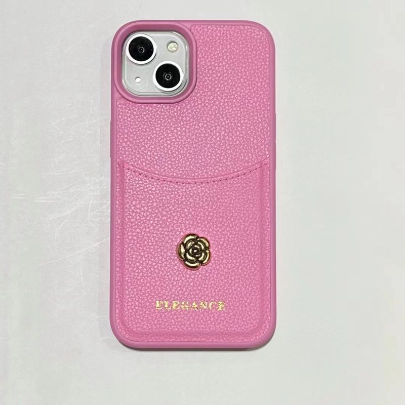 Telefone 15promax Telefone Meio Pacote Capa Rígida Iphone 14 Novo Couro 13 Rede Vermelho 12 Maré 11 16promax_voghion.com