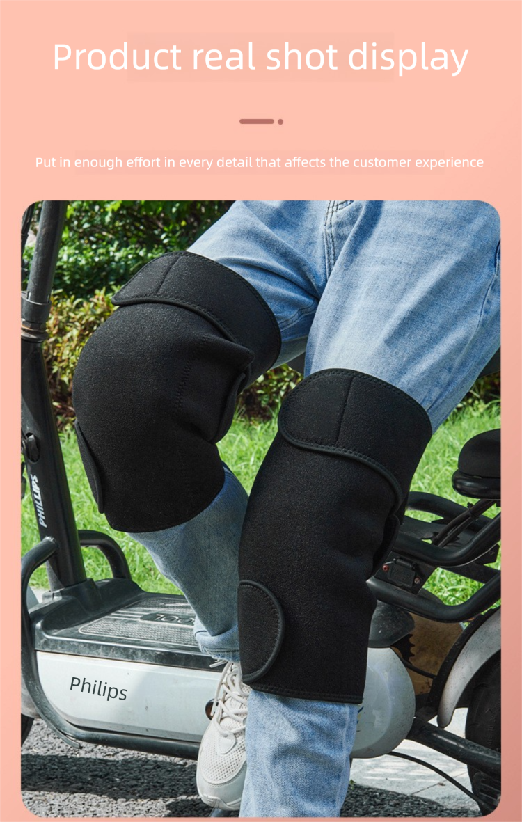 Ginocchiere per bici elettriche, protezione per le gambe ispessita, ginocchia foderate in caldo pile, abbigliamento antivento e antifreddo per autunno e inverno, per uomini e donne_voghion.com