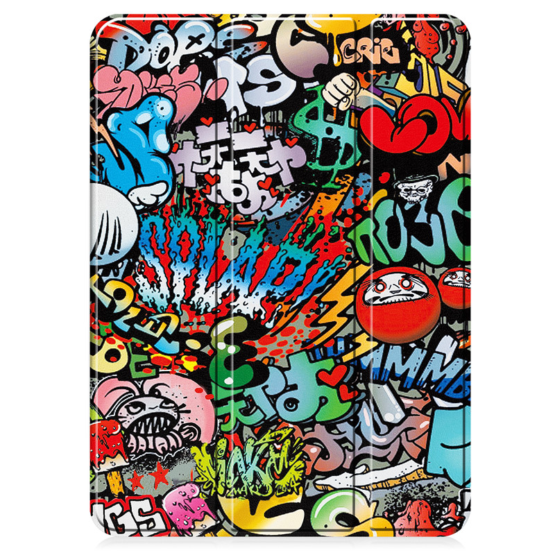 For OPPO Pad 2 Case Painted Smart Leather Hard Cover for Coque Oneplus Pad Tablet Case For Funda OPPO Pad2 11.61 Inch #S_voghion.com