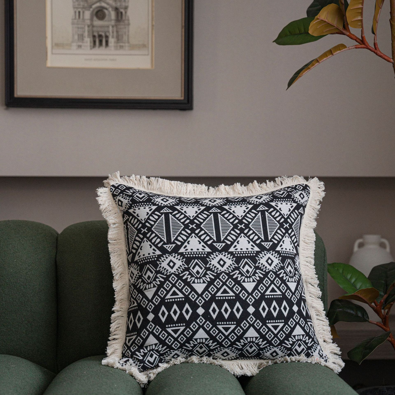American jacquard multi-color sofa, pillow, bedside cushion, home living room cushion, chair, car without core_voghion.com