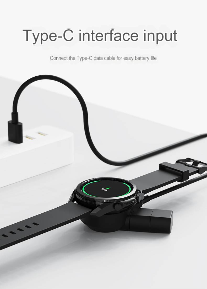 Samsung galaxy watch6/5/4 Watch charger active2 USB Mini portable charging stand_voghion.com