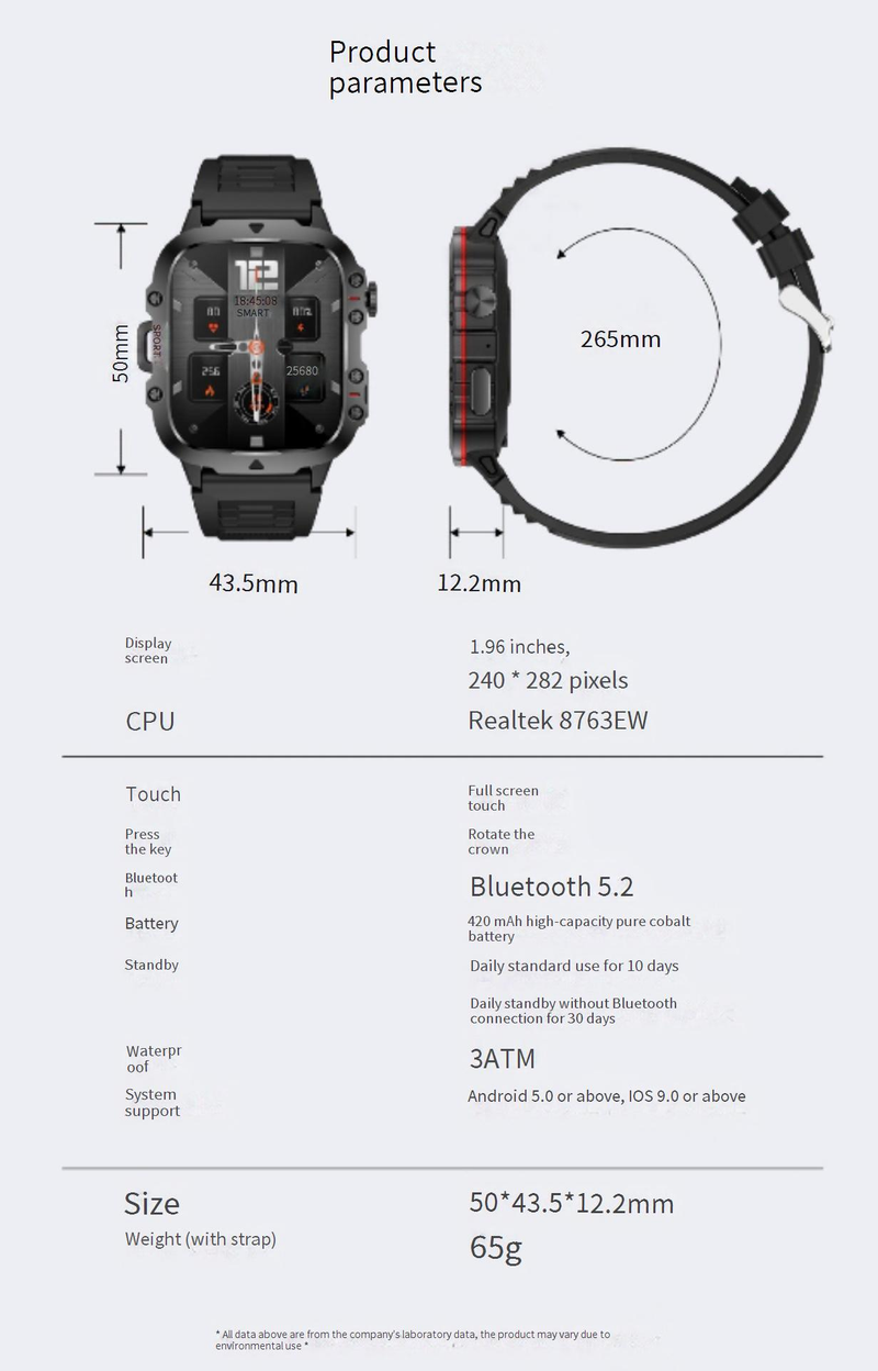 Smart Watches New QX11 Smart Watch Bluetooth Call Heart Rate Blood Pressure Body Temperature Monitoring Outdoor Three Proof Health Sports_voghion.com