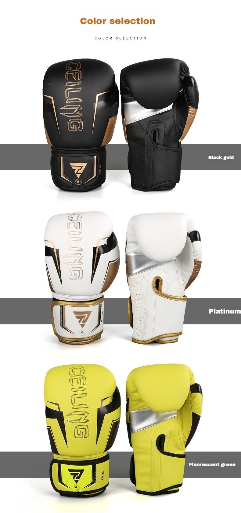 Professionelle Boxhandschuhe, Sanda-Kampfhandschuhe für Erwachsene, Training für Männer und Frauen, Boxsackhandschuhe_voghion.com