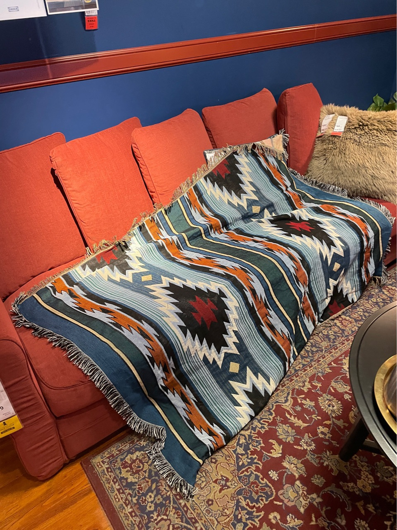 Southwest Bohemia Moroccan blanket sofa blanket beach towel_voghion.com