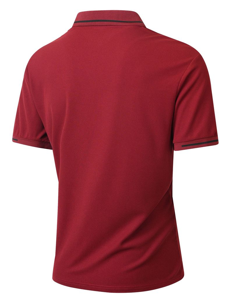 2025 Summer Men Polo T-Shirt Men Casual Polo Shirt Male Short Sleeves Tops Tees Men Stripe Pattern Print Button T Shirt_voghion.com