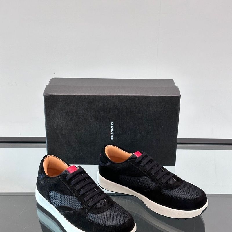 New Men's Cow Suede Patchwork Comfortable Breathable Sports Lightweight Fashion Casual Shoes Wasteland Style Sneakers_voghion.com