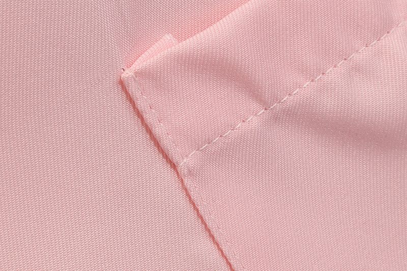 Fashion Notch Lapel Slim Fit Blazer Jacket For Women - Elegant Office & Casual Wear, Polyester Stitching Detail_voghion.com