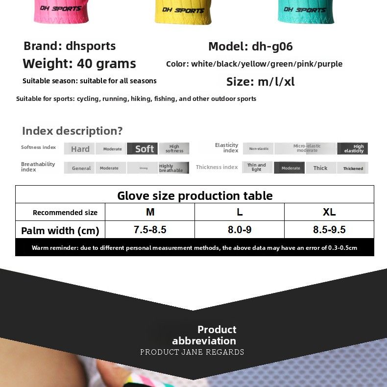 DH Cycling Half Summer New Bicycle Sports Short Finger Gloves Breathable Fishing Fitness Outdoor_voghion.com