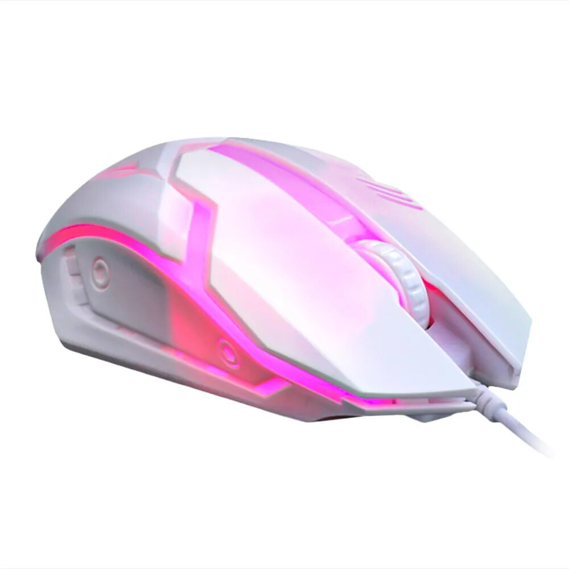 LED leuchtende Hintergrundbeleuchtung, USB verkabelt, für Desktop-Laptop, stumm, Bürocomputer, Gaming-Maus_voghion.com