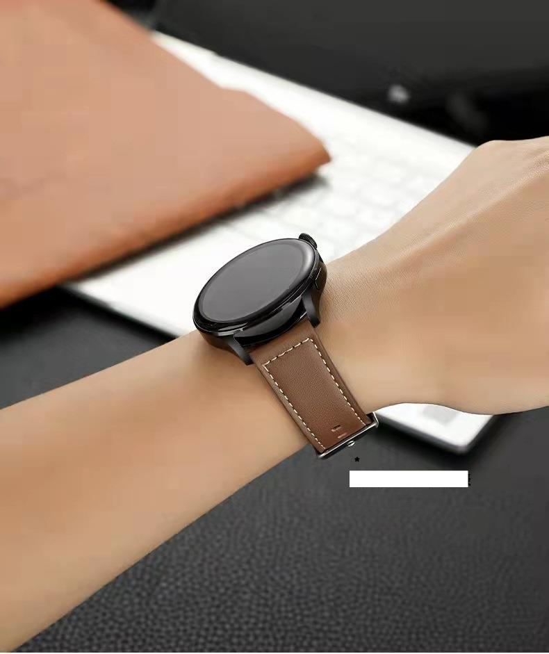 Spot 22mm linha de carro pulseira de couro interruptor de liberação rápida orelha crua relógio inteligente com Watch3pro gt2_voghion.com