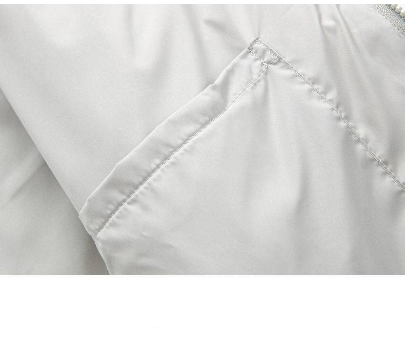 Men's Clothing Unisex Winter Down Jacket With Fleece Lining - 650 Fill Power White Goose Feather, Lightweight & Warm, Water-Resistant, Stand Collar_voghion.com