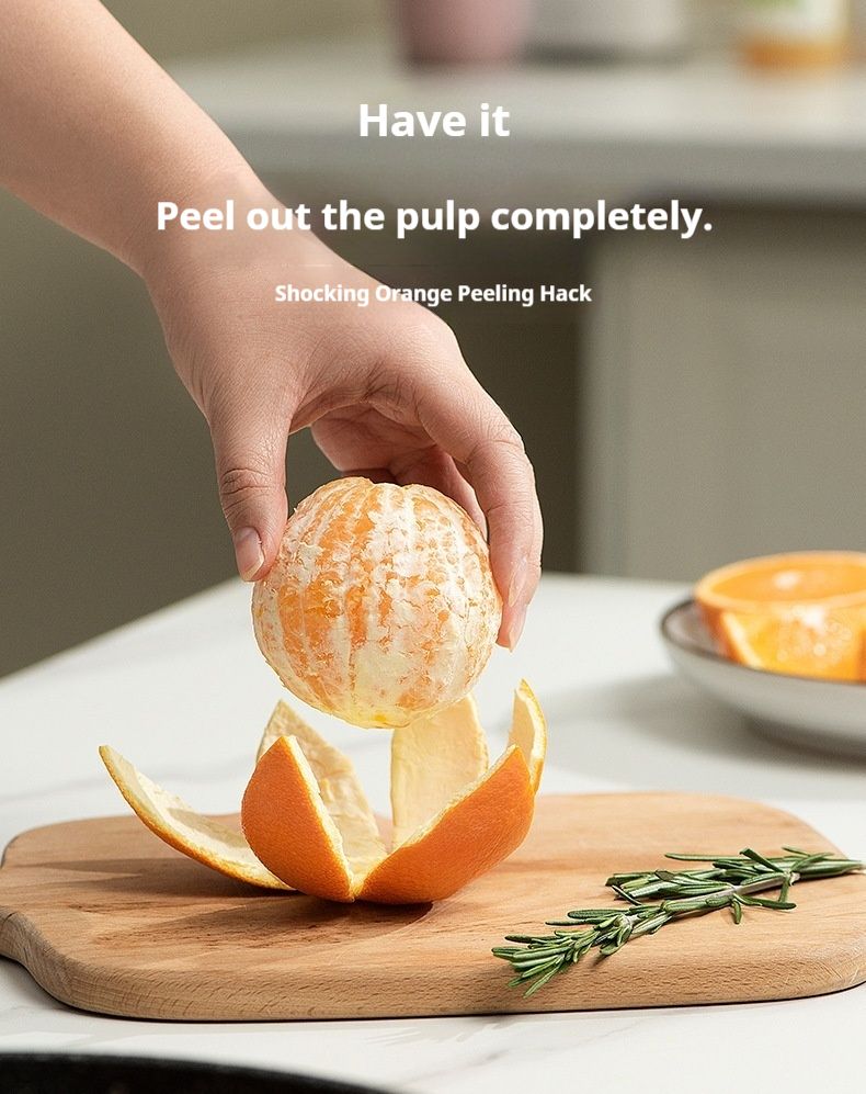 Stainless Steel Multi-Purpose Peeler – Professional Fruit & Vegetable Peeler For Oranges, Citrus, Kiwi – Ergonomic & Food-Grade Safe (Green/Yellow)_voghion.com