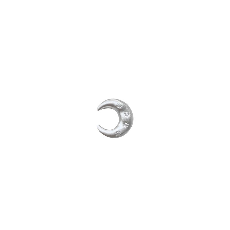 Collana con zirconi a forma di stella e luna in argento puro spazzolato per donna, design di nicchia coreano, catena per clavicola di alta qualità_voghion.com