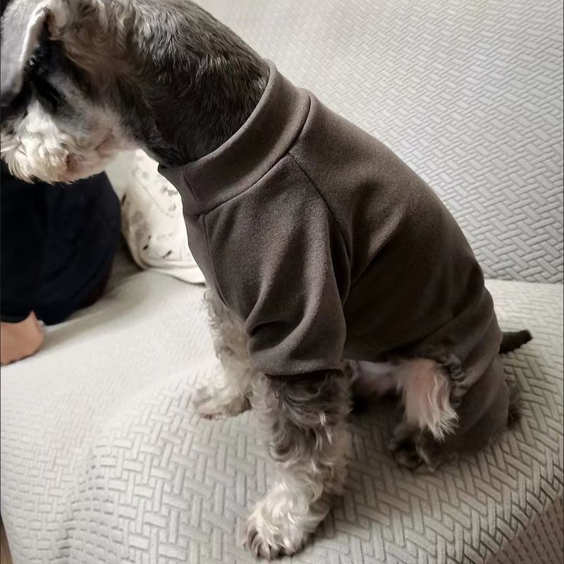 Kleidung Herbst Winter Home Kleine Haustier Hund Katze Basis Schicht Pyjamas Thermo Kleidung_voghion.com