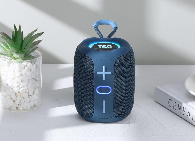 TG658 Bluetooth Tragbarer Outdoor-Handheld-Mini-Lautsprecher TWS mit Licht Neues kreatives Geschenk_voghion.com
