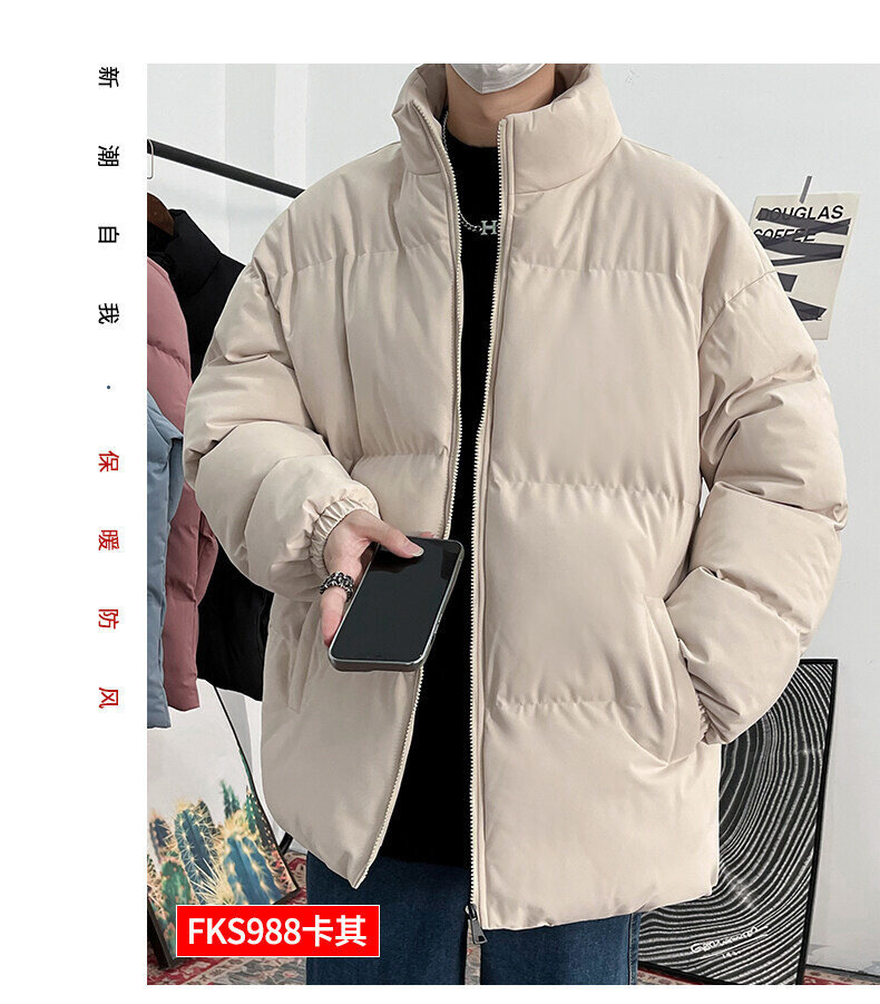 Nuovo Cappotto di Cotone 2023 Autunno/Inverno Pane Vestito Coppia Inverno Cappotto Ispessito Cappotto di Cotone da Uomo e da Donna Taglie Forti_voghion.com