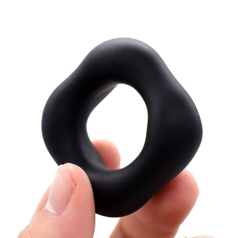 Silicon Flat Superior Ring Set Crings Erection Enhancing c-Ring para hombres Adultos Juguetes sexuales c-_voghion.com