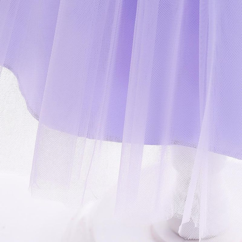 Nuovo vestito per bambini, vestito da principessa per bambine di piccole e medie dimensioni, gonna in tutù con fiocco ricamato e giacca, completo in 2 pezzi_voghion.com